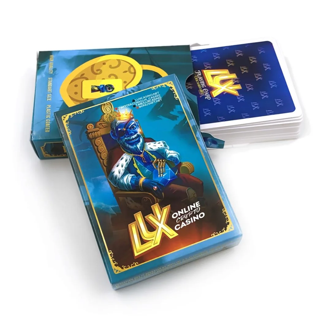Колода LUX Casino — дизайн карт, которые мы напечатали